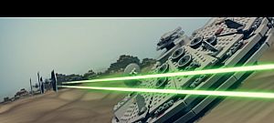 Így néz ki az új Star Wars film trailere LEGO-ban