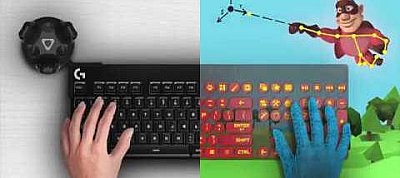 Virtuális valóságban működő billentyűzetet csinált a Logitech