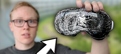 Máris töréstesztnek vetették alá az Apple másfél milliós Vision Pro szemüvegét