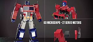 Önállóan átalakuló, programozható Optimus Prime robotot ad ki a Hasbro