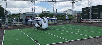 Repülő drónautót demózott a NEC Japában