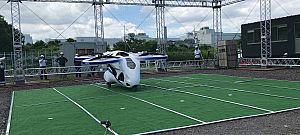 Repülő drónautót demózott a NEC Japában