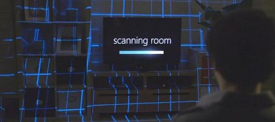 TV-vé változtatja az egész szobát a Microsoft Illumiroom találmánya