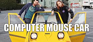 Ettől lehidalsz: Egy valódi autót alakítottak át számítógépes egérré