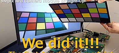 Bemutatták az első kameramodult a Google Lego-szerű telefonjához
