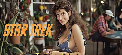 Így nézett volna ki a Star Trek, ha egy amerikai kisvárosban játszódott volna