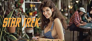 Így nézett volna ki a Star Trek, ha egy amerikai kisvárosban játszódott volna