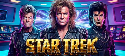 Így nézett volna ki a Star Trek, ha '80-as évekbeli rockopera lett volna