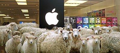 Van aki már most sorban áll az új iPhone-ért az Apple boltja előtt