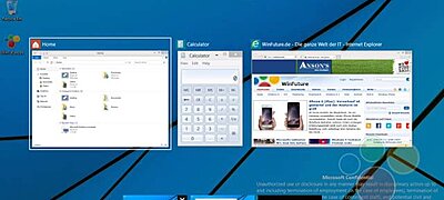 Így működnek a virtuális asztalok a Windows 9-ben