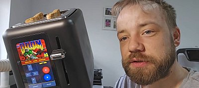 Kenyérpirítóra is felhekkelték a Doom-ot - és van benne egy "csavar" is