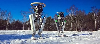 Furcsa, nyakigláb robotot mutatott be a Google