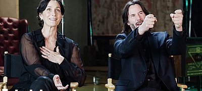A két főszereplő beszél az új (és a régi) Mátrix filmről az EW interjúvideójában