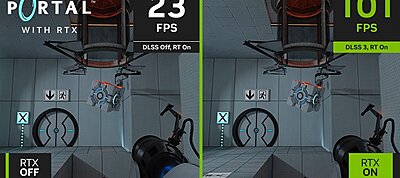 Videón a Portal jövő héten érkező, ingyenes, sugárkövetéses frissítése