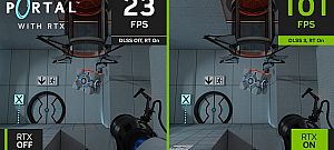 Videón a Portal jövő héten érkező, ingyenes, sugárkövetéses frissítése