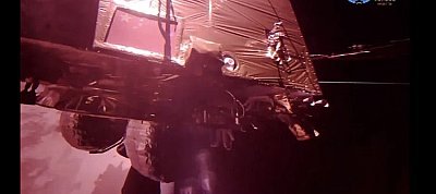 Fantasztikus videó jött arról, ahogy a kínaiak űrszondája repül a Mars felett