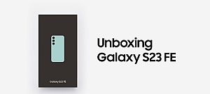 Hivatalos kidobozolós videó jött a Samsung Galaxy S23 új, FE változatához