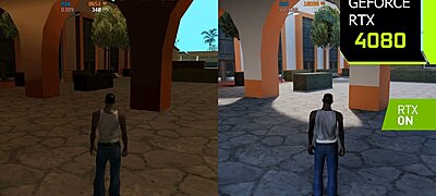 Megdöbbentő változáson ment át a sugárkövetéstől a GTA: San Andreas