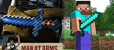 Valódi Minecraft kard