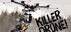 Ha látod ezt a láncfűrészes drónt - menekülj!