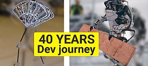 Videó mutatja meg az emberszabású robotok fejlődését az elmúlt 40 évben