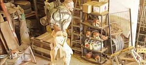 Fából, láncfűrésszel vágta ki a Doom egyik ikonikus szörnyét