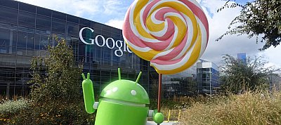 Megérkezett az új Android 5.0 kabalafigura a Google-főhadiszállásra