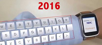 Karunkat alakítja át billentyűzetünkké a NEC új szemüvege