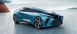 Saját, repülő poggyászdrónnal jön a Lexus új elektromos koncepcióautója