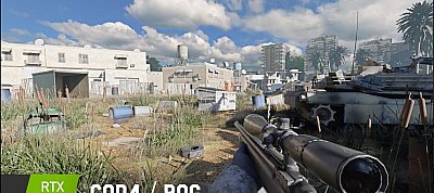 Nagyon durván jól néz ki a Call of Duty 4 sugárkövetéssel felturbózott változata