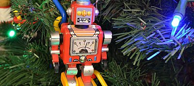 Robotok veszik meg a karácsonyi ajándékokat a gyerekek elől