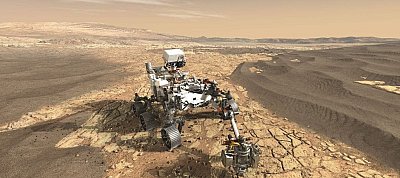 Elindult a Marson első kutatóútjára a NASA Perseverance marsjárója