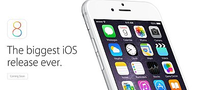 Jövő héttől lesz tölthető az iOS 8 az iPhone-okra