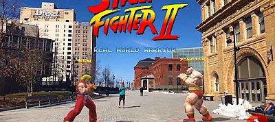 Megcsinálták, hogy a való világban harcolhassunk a Street Fighter II figuráival