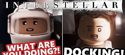 Videó: Így néz ki az Interstellar legikonikusabb jelenete LEGO-val újraforgatva
