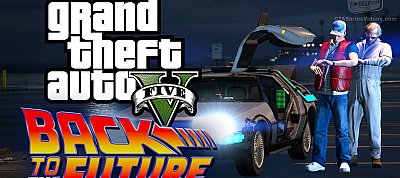 Így néz ki a Vissza a jövőbe ikonikus jelenete a GTA V-ben