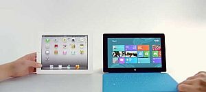 Tovább cikizi a Siri-vel az iPad-et a Surface ellenében a Microsoft