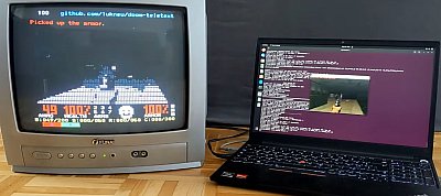 Megcsinálták: Már a TV-k teletext-jén is lehet játszani a Doom-mal