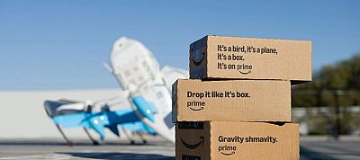 Ultragyors drónos kiszállításba kezdett az Amazon, 30 percen belül megjön vele minden
