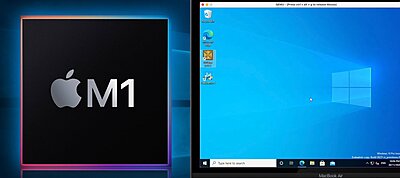 Videón, ahogy az Apple új, M1-es Mac-jén futtatják a Windows 10-et