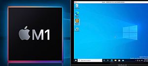 Videón, ahogy az Apple új, M1-es Mac-jén futtatják a Windows 10-et