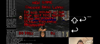 Videón a nagyon furcsa Doom, ami beépített vágólappal bővíti a játék funkcióit