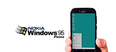 Napi humor: Nokia Windows 95 Phone