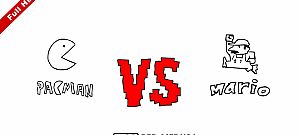 Napi humor: Mario Pac-Man ellen - vajon ki győzne?