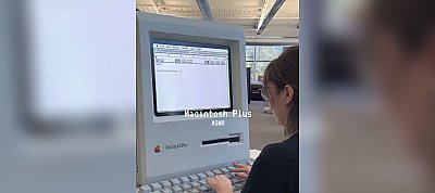 Komikusan nagy klasszikus Mac géppel bővült egy számítógépes múzeum gyűjteménye