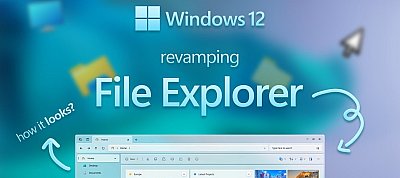 Videón a Windows 12 megújult Fájlkezelő alkalmazásának koncepcióterve