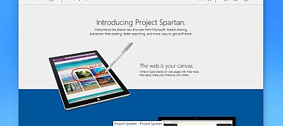 Már tölthető a legújabb Windows 10, és benne a Spartan böngésző