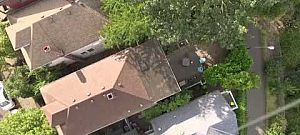 Így ment meg egy drón egy másikat