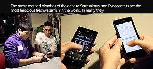 Így döntötték meg az érintőképernyős mobilon gépelés világcsúcsát