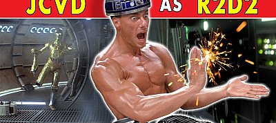 Így nézett volna ki a Star Wars, ha Van Damme játszotta volna benne R2D2-t